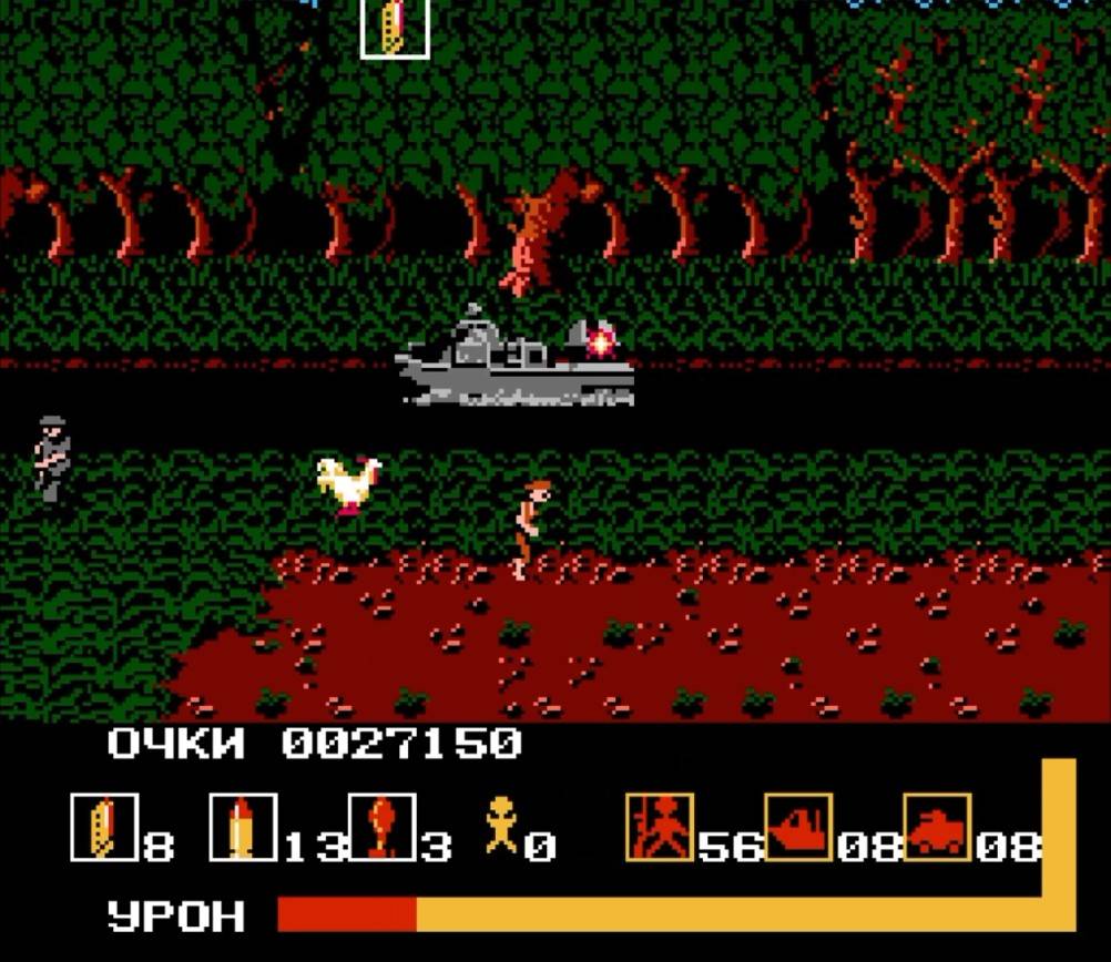 Operation Wolf - геймплей игры Dendy\NES